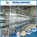 H type automatic battery broiler chicken cage for Kenya farm equipment